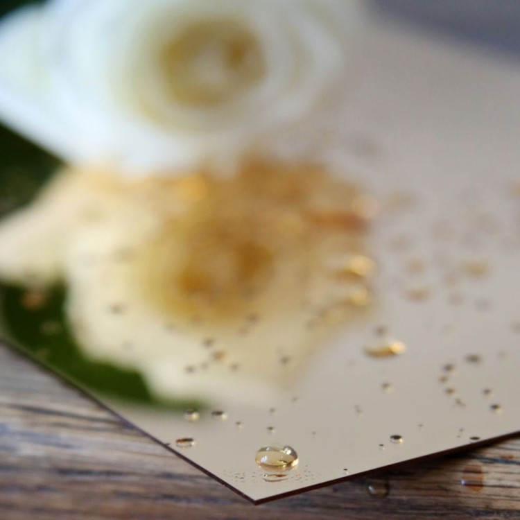 Plexi lustro złote do cięcia 1 mm 400×300 mm – pakiet 10 sztuk  | ALUPLEXI
