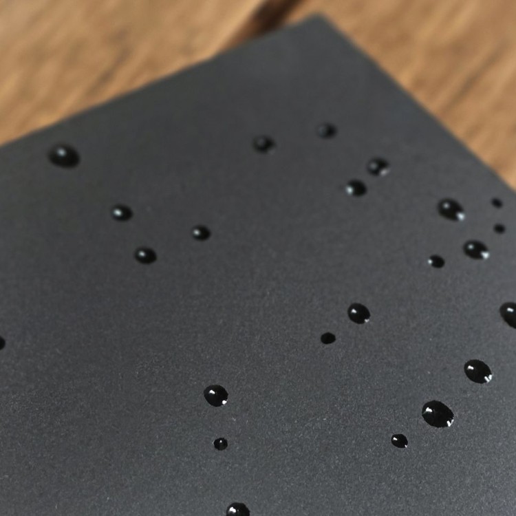 Plexi czarna połysk/mat 3mm 280×150mm | ALUPLEXI
