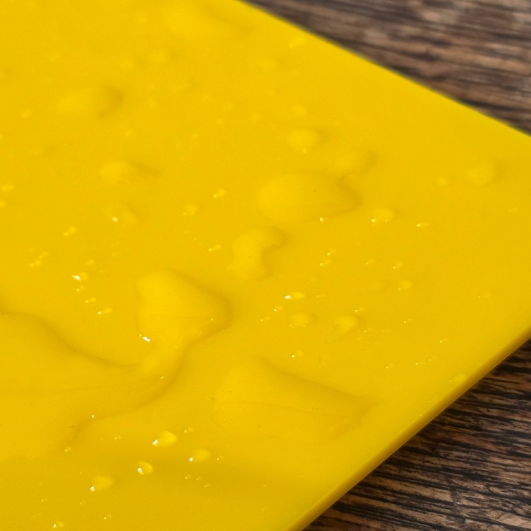 Plexi kolorowa żółta jasna 500×500 mm – płyta akrylowa dekoracyjna | ALUPLEXI