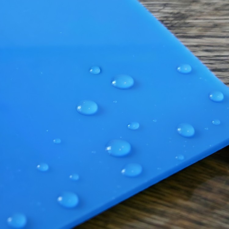 Plexi kolorowa niebieska jasna 500×500 mm – płyta akrylowa dekoracyjna | ALUPLEXI