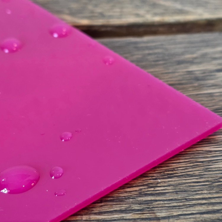 Plexi kolorowa różowa 1000×500 mm – płyta akrylowa dekoracyjna | ALUPLEXI