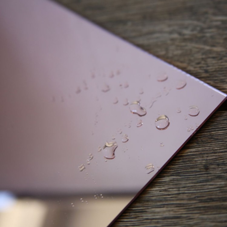 Plexi lustro gold rose 1,9 mm 600×400 mm – do dekoracji | ALUPLEXI