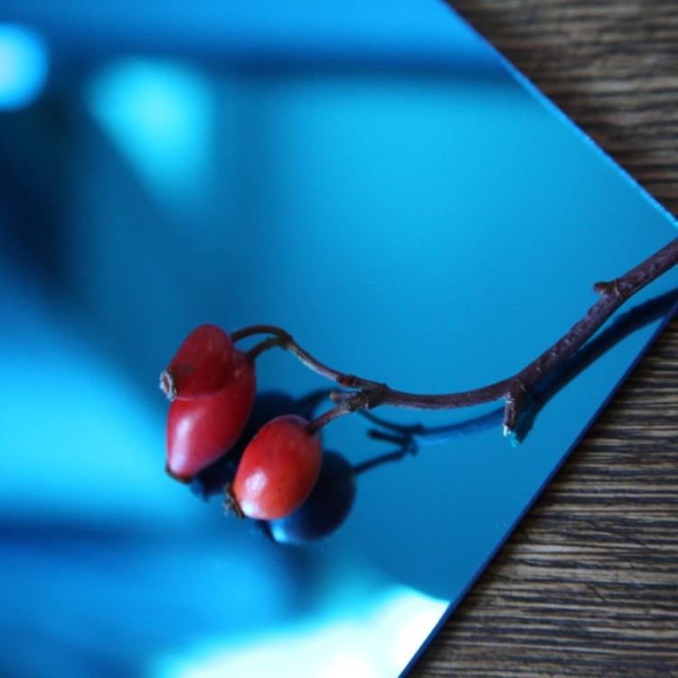 Plexi lustro turkusowe 1,9 mm 400×300 mm – 1 sztuka | ALUPLEXI