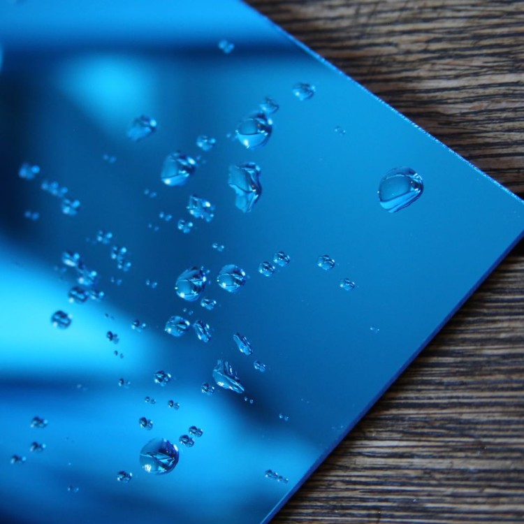 Plexi lustro turkusowe 1,9 mm 400×300 mm – do dekoracji | ALUPLEXI