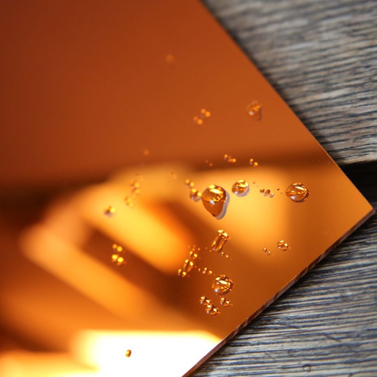 Plexi lustro miedziane 1,9 mm 700×500 mm – arkusz | ALUPLEXI