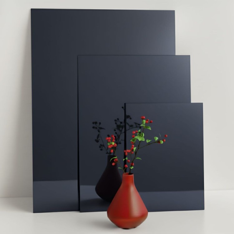 Plexi lustro grafitowe 1,9 mm 600×400 mm – do cięcia | ALUPLEXI