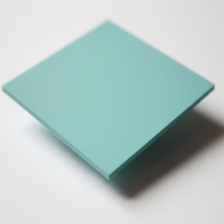 Plexi pastelowa miętowa 3 mm 400×300 mm – strona matowa | ALUPLEXI