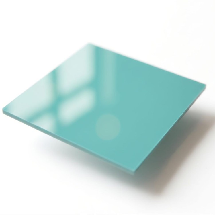 Plexi pastelowa miętowa 3 mm 500×300 mm – strona w połysku | ALUPLEXI