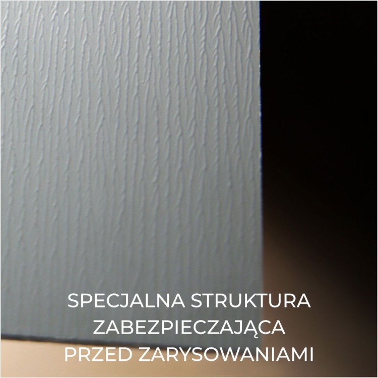 Plexi lustro srebrne 1 mm 300×200 mm – struktura zabezpieczająca przed zarysowaniami | ALUPLEXI