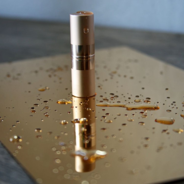 Plexi lustro złote 1,9 mm 600×400 mm – odbicie – pakiet 5 sztuk | ALUPLEXI