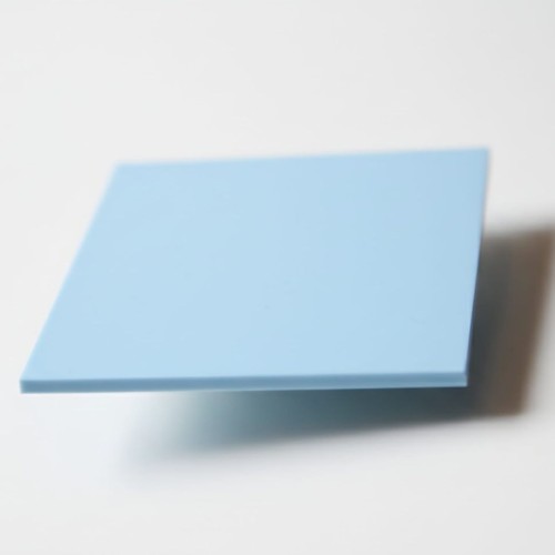 Jasnoniebieska pastelowa plexi Błękitna Chmurka formatka 3mm 700×500 mm dwustronna mat/połysk | ALUPLEXI