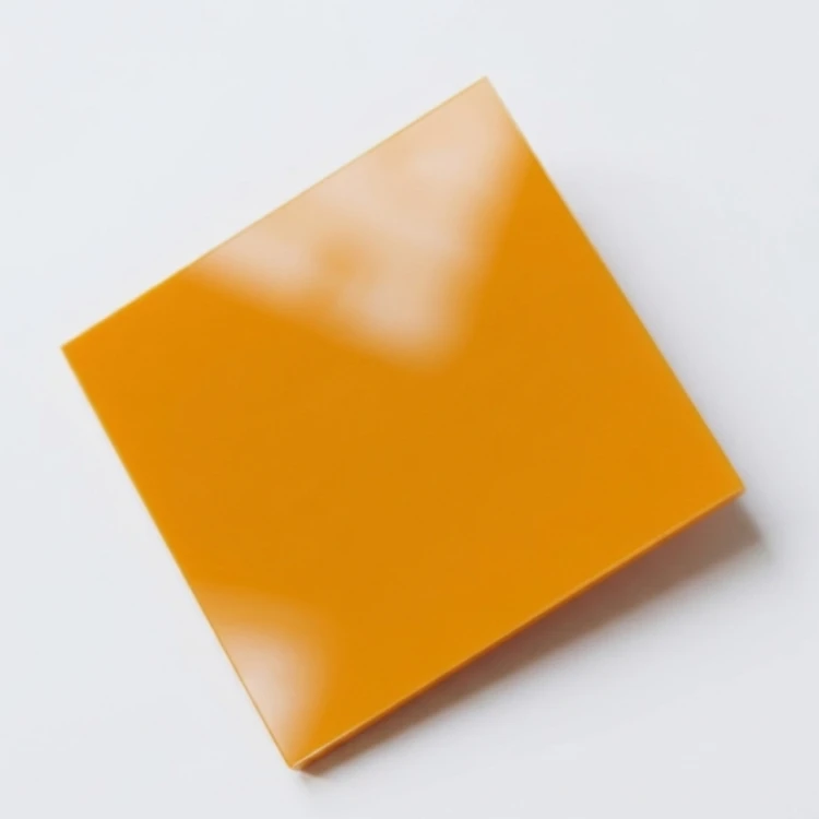 Arkusz plexi 3mm w odcieniu Dojrzała Morela, strona połysk - 500×300 mm | ALUPLEXI