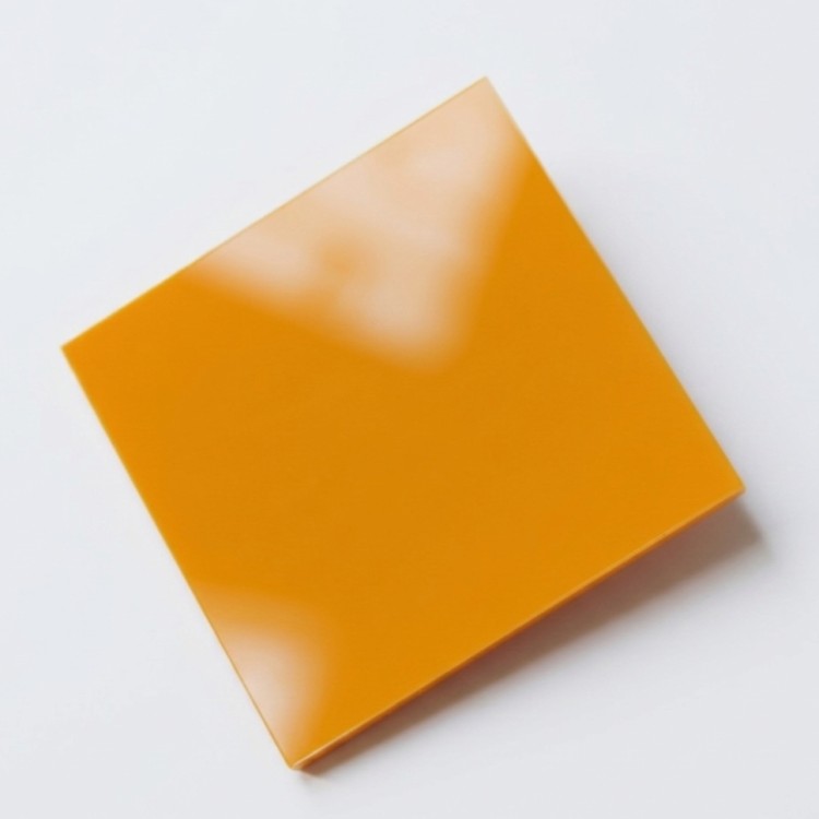 Arkusz plexi 3mm w odcieniu Dojrzała Morela, strona połysk - 600×400 mm | ALUPLEXI