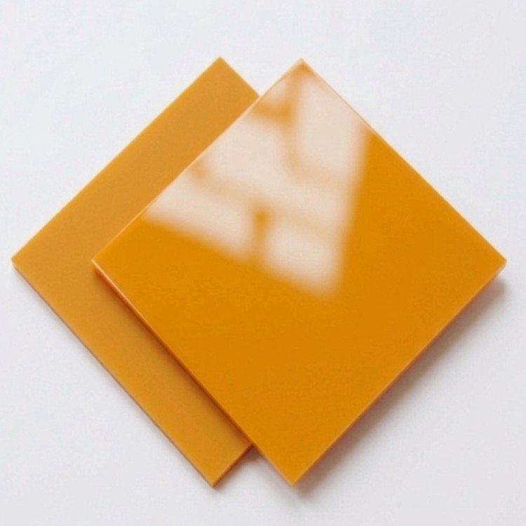 Arkusz plexi 3mm w odcieniu Dojrzała Morela, wykończenie matowo-błyszczące - 600×400 mm | ALUPLEXI