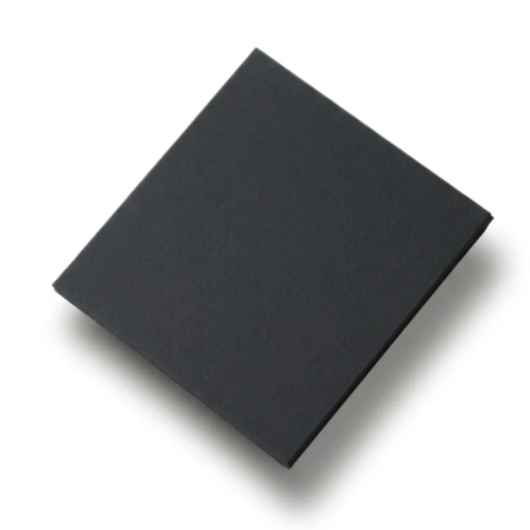 Ciemnoszara plexi antracytowa Grafitowa Noc formatka 500x300mm strona matowa | ALUPLEXI