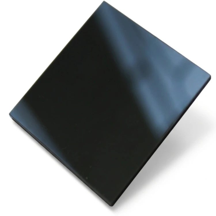 Ciemnoszara plexi antracytowa Grafitowa Noc formatka 700x500mm strona połysk | ALUPLEXI