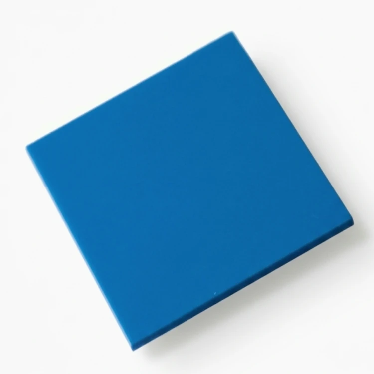 Niebieska plexi Niebieska Laguna formatka 1522x1012mm strona matowa | ALUPLEXI