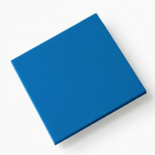 Niebieska plexi Niebieska Laguna formatka 600x400mm strona matowa | ALUPLEXI