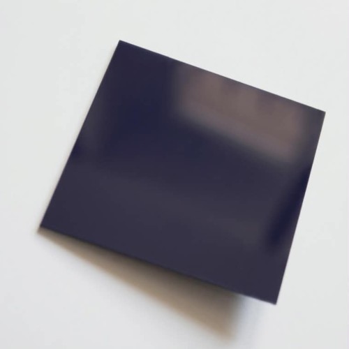 Plexi pastelowa Królewski Granat 3mm 600×400 mm strona połysk | ALUPLEXI