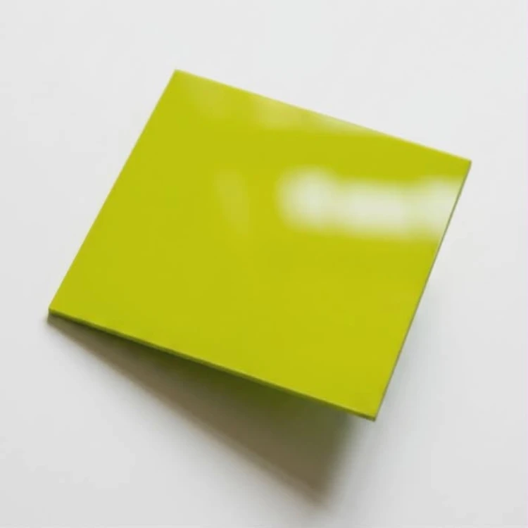 Plexi pastelowa Limonkowy Shot 3mm 500×300 mm strona połysk | ALUPLEXI
