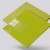 Plexi pastelowa Limonkowy Shot 3mm 90×90 mm dwustronna mat/połysk | ALUPLEXI