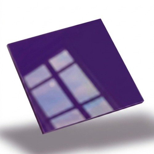 Plexi pastelowa Fioletowy Pył 3mm 400×300 mm strona połysk | ALUPLEXI