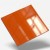 Plexi pastelowa Soczysta Mandarynka 3mm 1000×500 mm strona połysk | ALUPLEXI