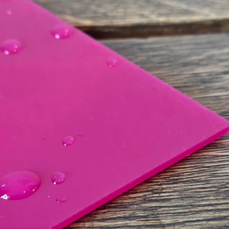 Plexi kolorowa różowa TESTER – płyta akrylowa dekoracyjna | ALUPLEXI
