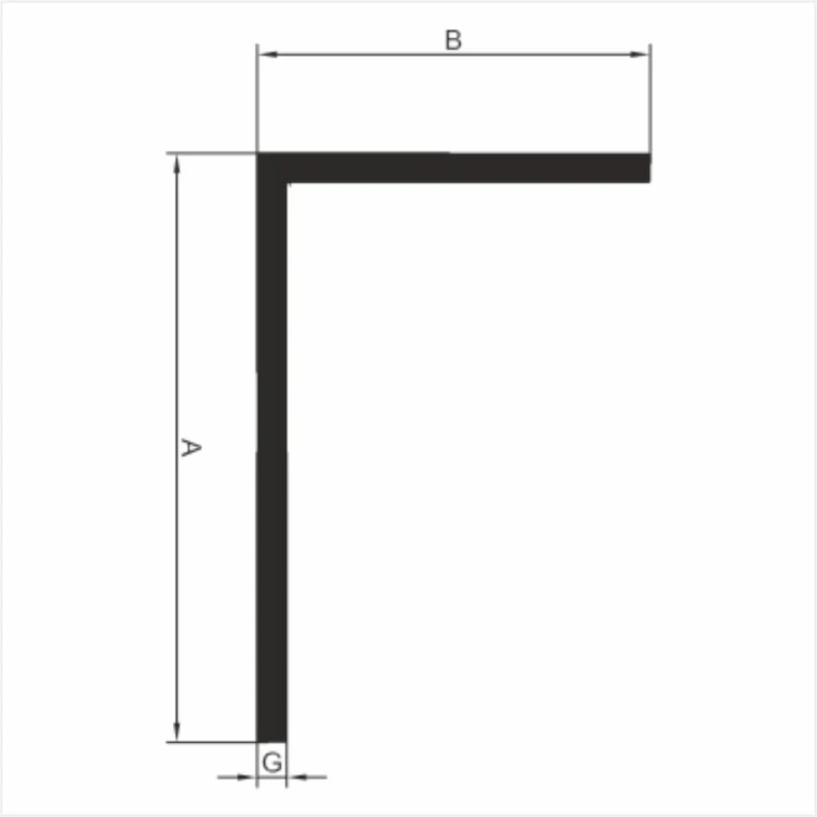 kątownik aluminiowy ALUPLEXI