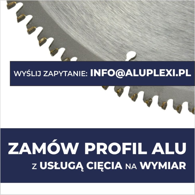 profile aluminiowe ALUPLEXI