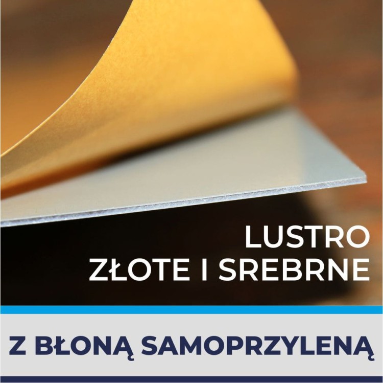 Plexi lustro z błoną samoprzylepną 0,8 mm 1200×800 mm | ALUPLEXI