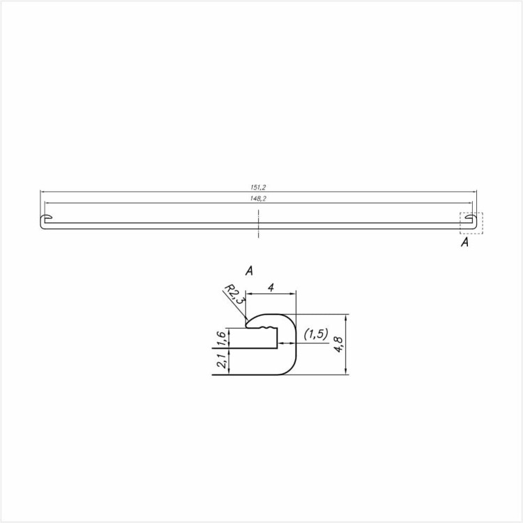 Profil 148 ALUPLEXI