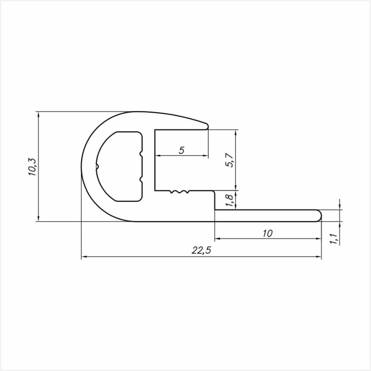 Profil S-12 ALUPLEXI