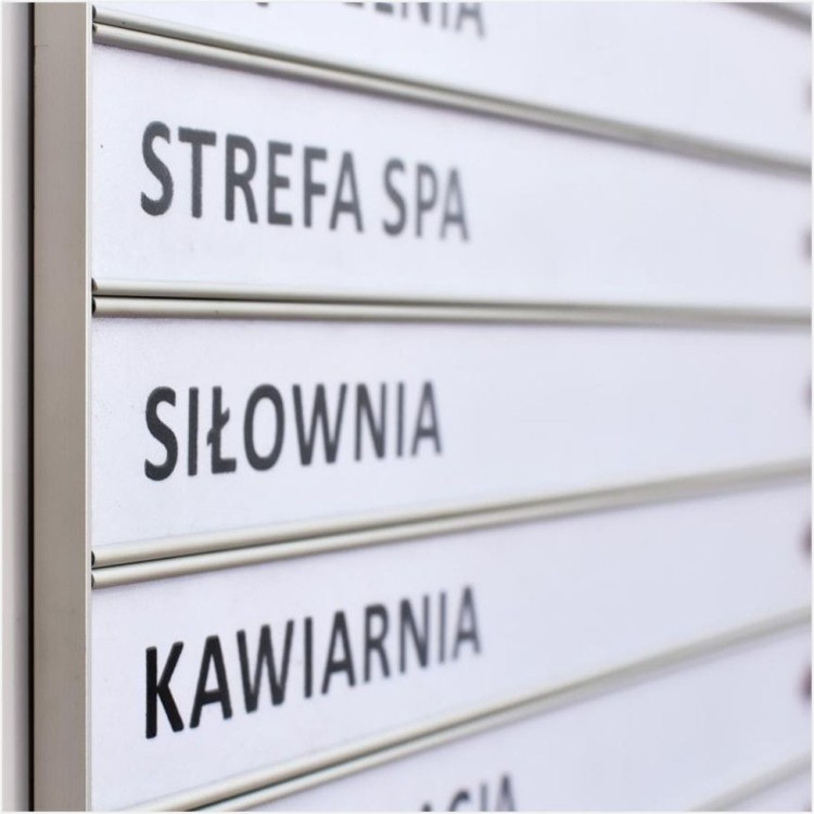 Tablica modułowa ALUPLEXI