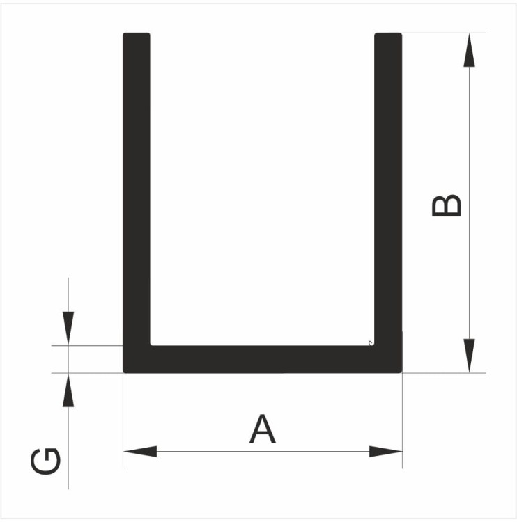 ceownik aluminiowy ALUPLEXI