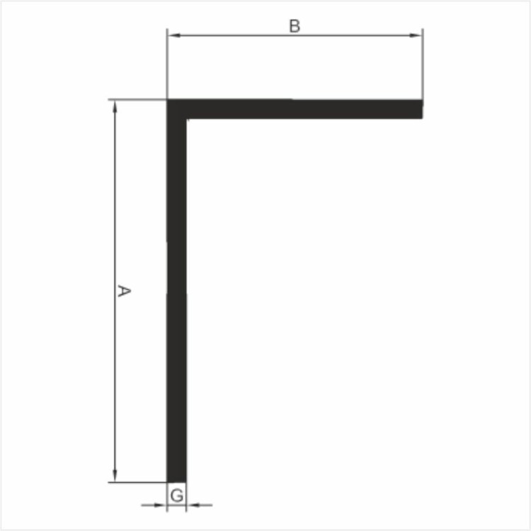 kątownik aluminiowy ALUPLEXI