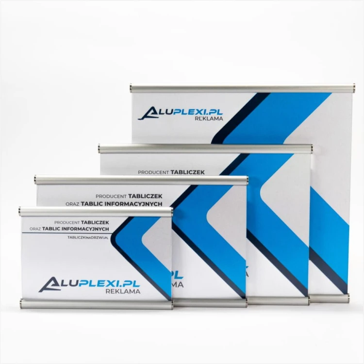 Tabliczka przydrzwiowa ALUDIRECT - ALUPLEXI