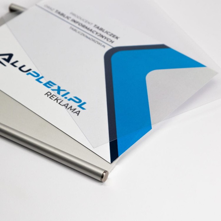 Tabliczka przydrzwiowa ALUDIRECT - ALUPLEXI